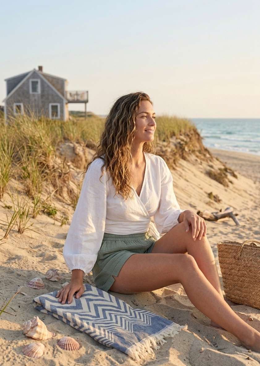 100% Cotton | Super-Soft Turkish Bath and Beach Towel