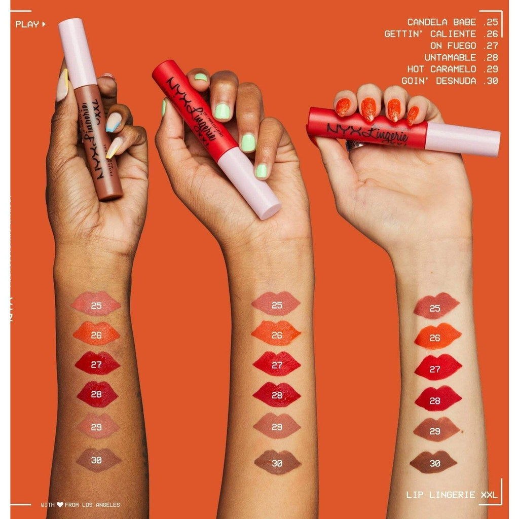 NYX LINGERIE XXL LIQUID LIPSTICK GOIN DESNUDA