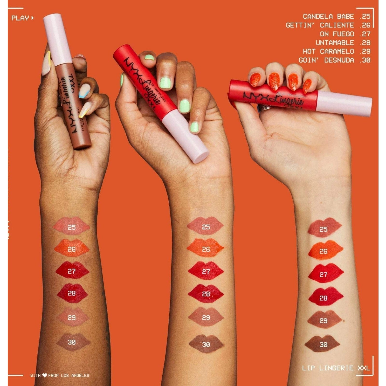 NYX LINGERIE XXL LIQUID LIPSTICK GOIN DESNUDA