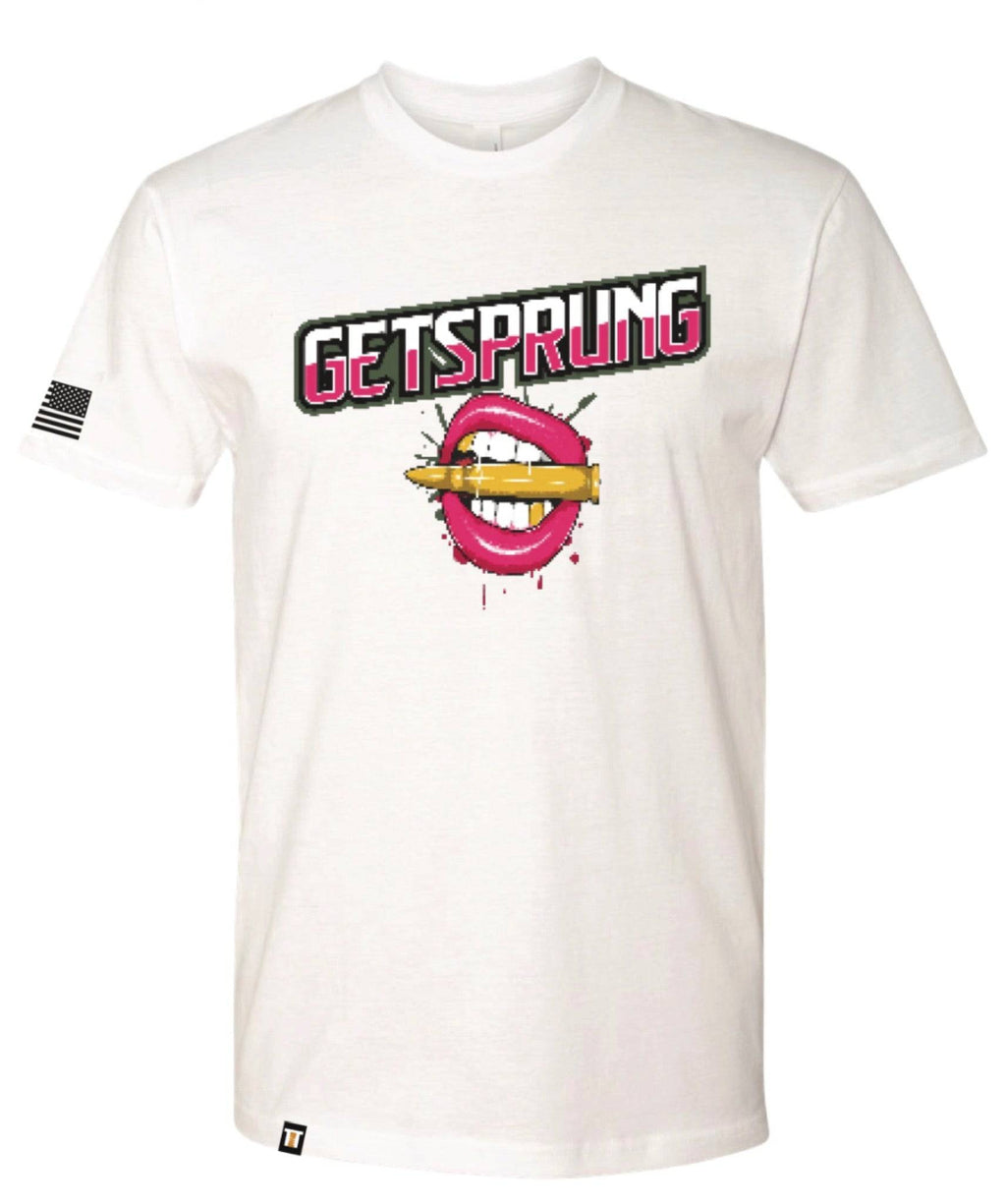 Men's & Women's Unisex Get Sprung Bullet Lips T-shirt